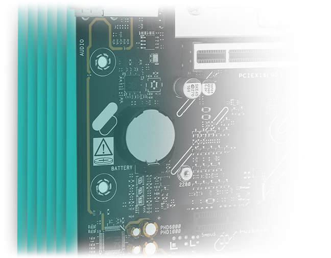 The PRIME B650EM-A motherboard features Six-Layer PCB Design.